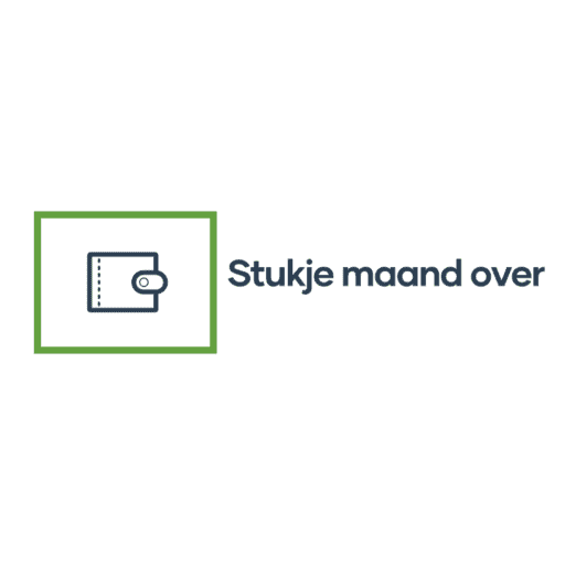 Stukje maand over